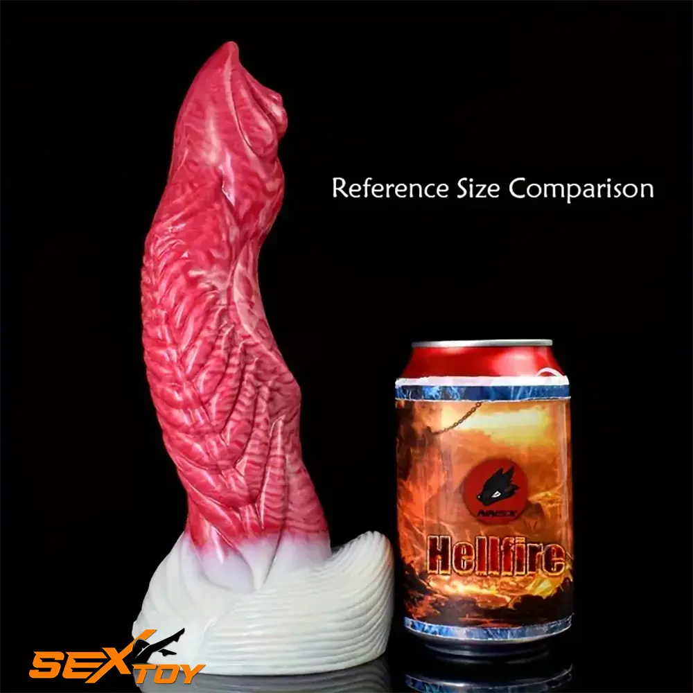 9.06in Real Cock Big Monster Penis Soft Silicone Dildo Anal Love Toy Male Sex Toy