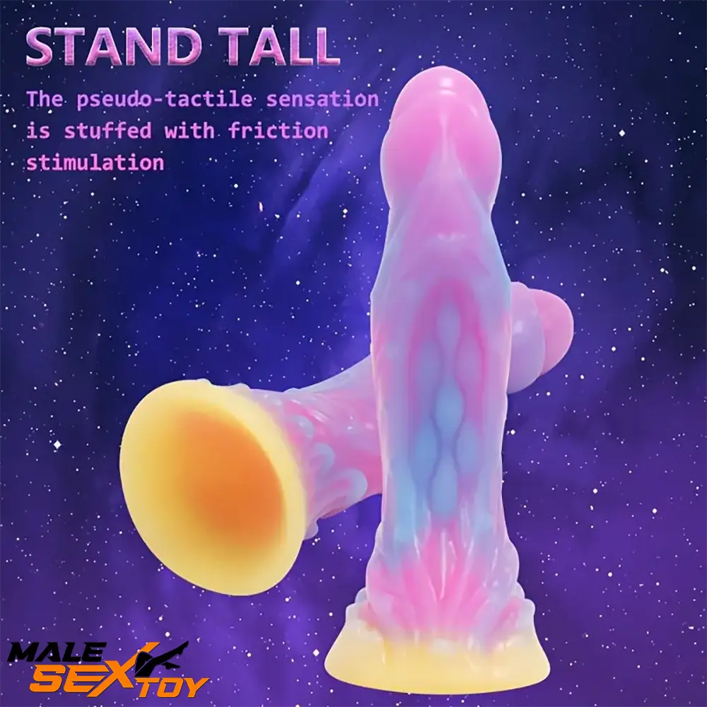 High-Quality Night-Glowing Silicone Fantasy Monster Cock Dildo Male Sex Toy