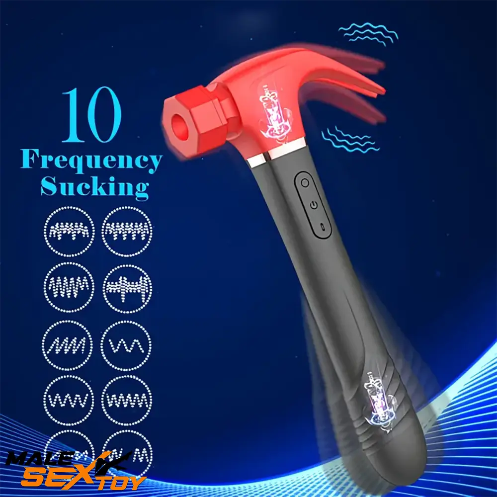 10.6in Silicone Soft Thrusting Sucking Swing Flapping Beating Cock Dildo Male Sex Toy