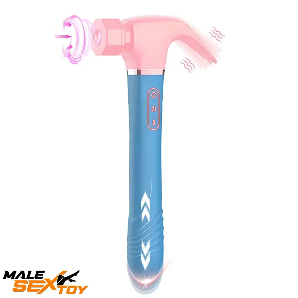 10.6in Silicone Soft Thrusting Sucking Swing Flapping Beating Cock Dildo Male Sex Toy