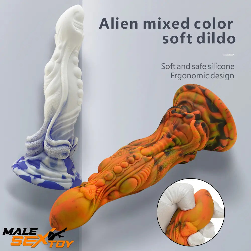 10.43in Big Dragon Monster Silicone Dildo For Anal Vaginal Fucking Male Sex Toy