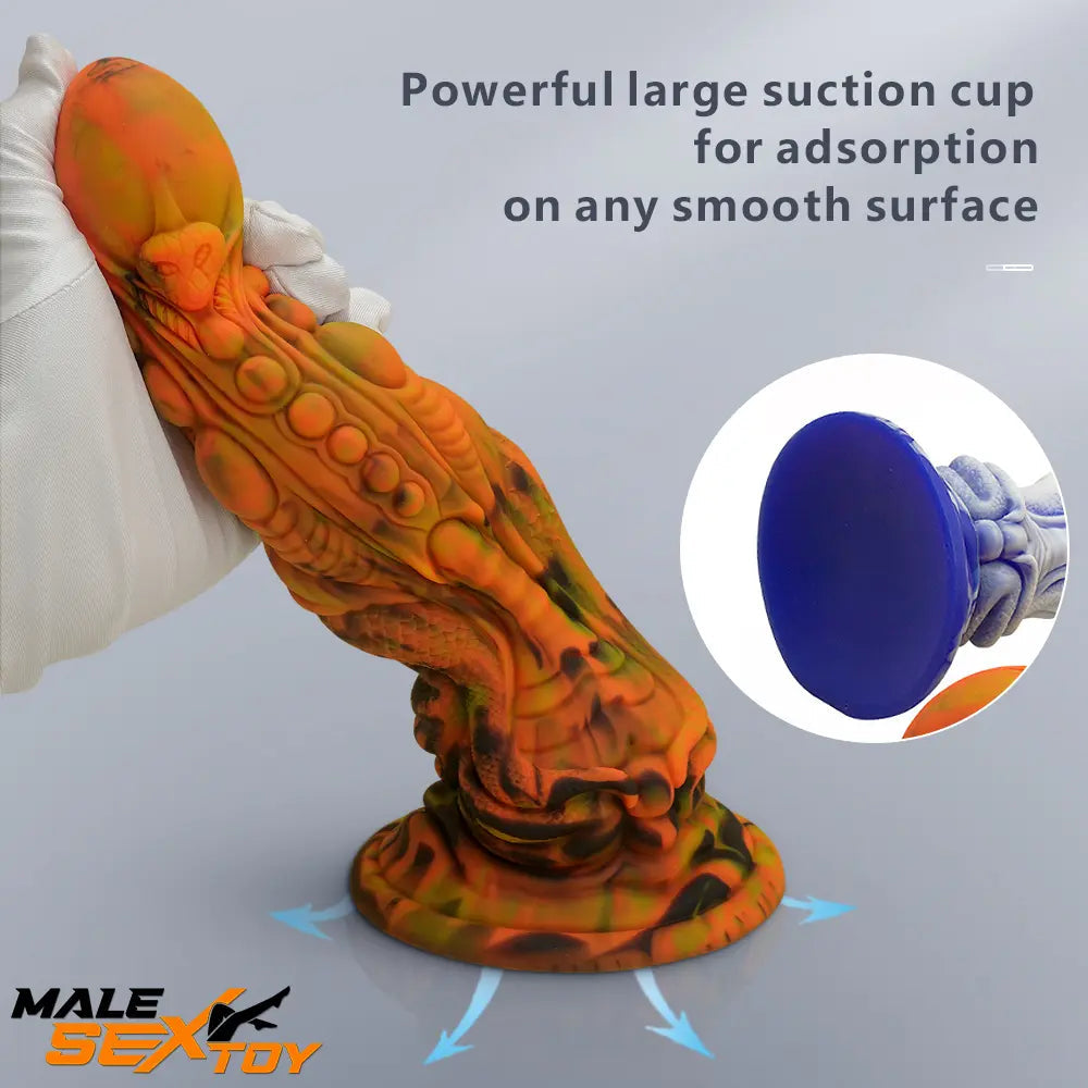 10.43in Big Dragon Monster Silicone Dildo For Anal Vaginal Fucking Male Sex Toy