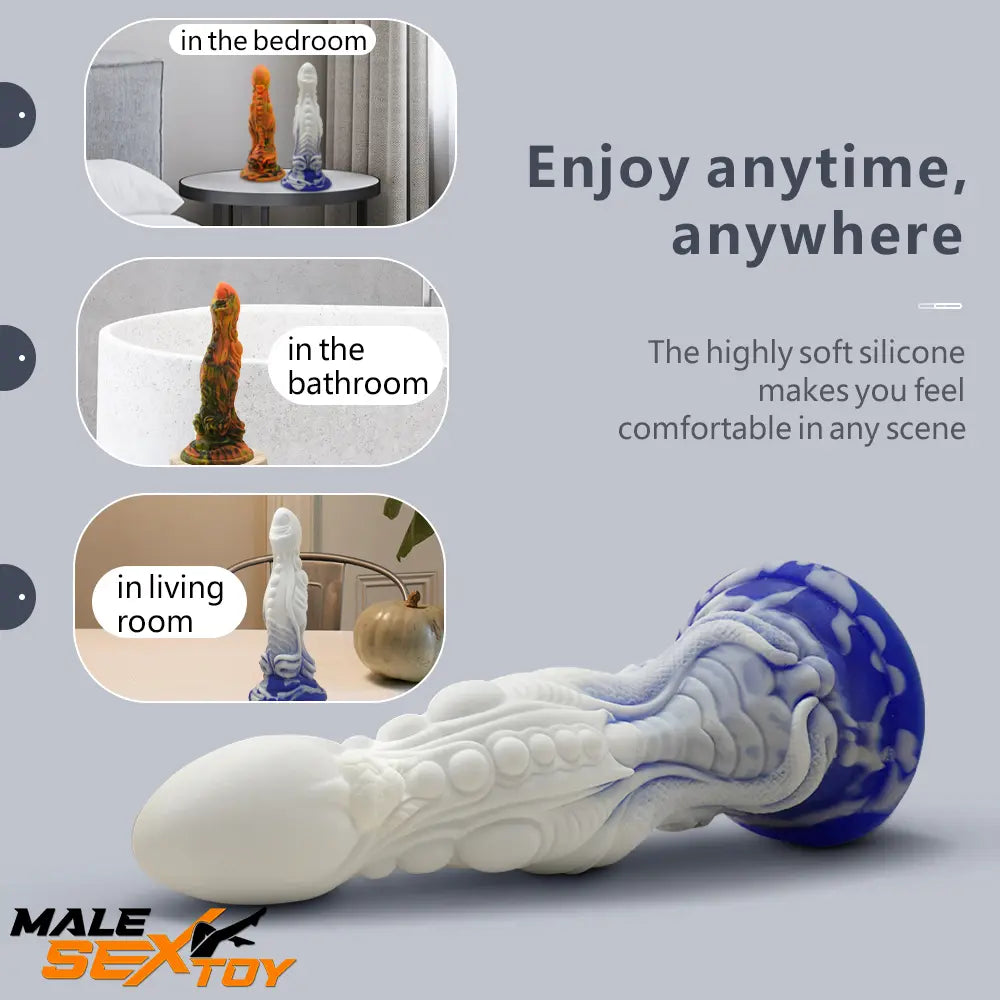 10.43in Big Dragon Monster Silicone Dildo For Anal Vaginal Fucking Male Sex Toy