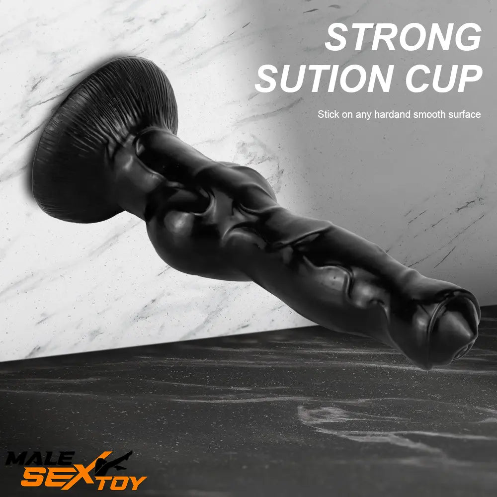 7.48in 9.45in 11.02in 12.99in Big Fantasy Animal Dog Cock Knotted Dildo Male Sex Toy