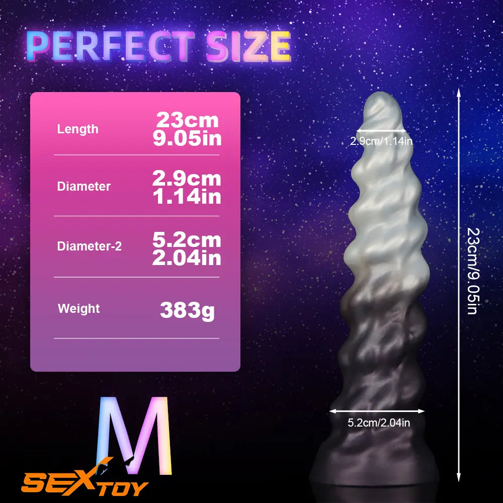 7.09in 9.05in 11.26in Silicone Fantasy Real Soft Cock Dildo For Anal Sex Male Sex Toy