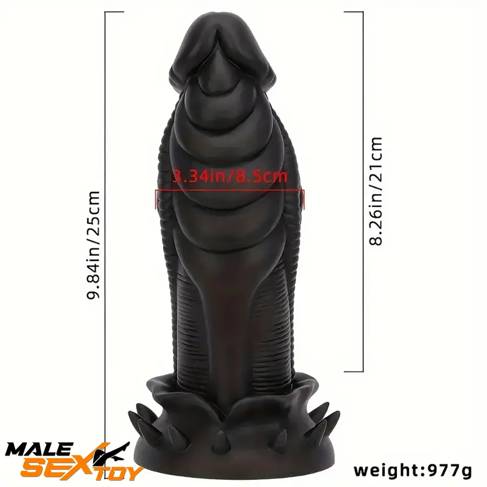 9.84in Big Monster Silicone Flexible Dragon Dildo For Women Orgasm Male Sex Toy
