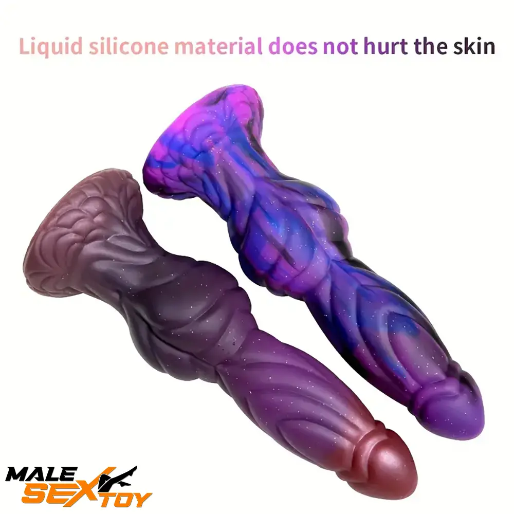 9.06in Liquid Silicone Monster Big Dildo For Males Females Sex Love Male Sex Toy