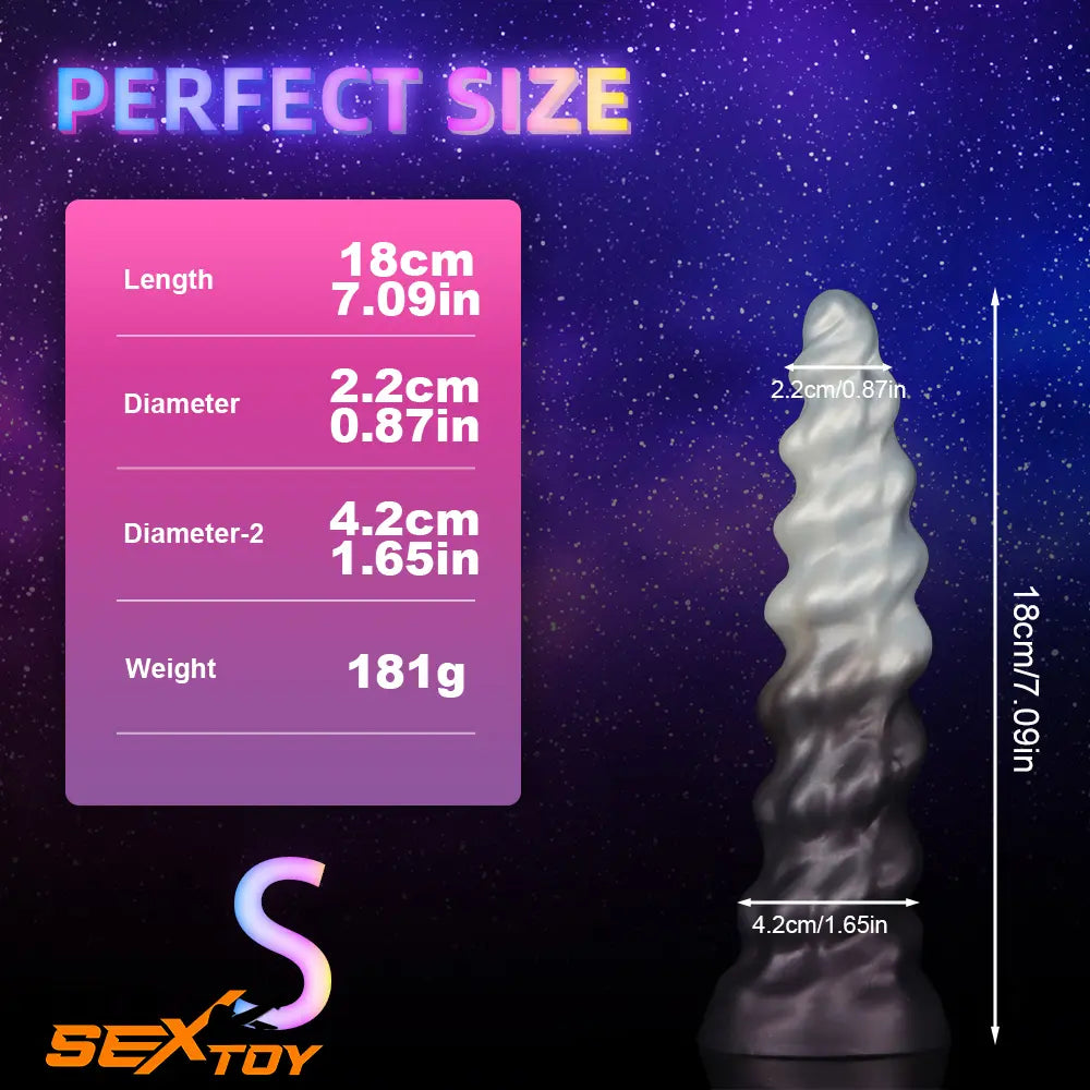 7.09in 9.05in 11.26in Silicone Fantasy Real Soft Cock Dildo For Anal Sex Male Sex Toy