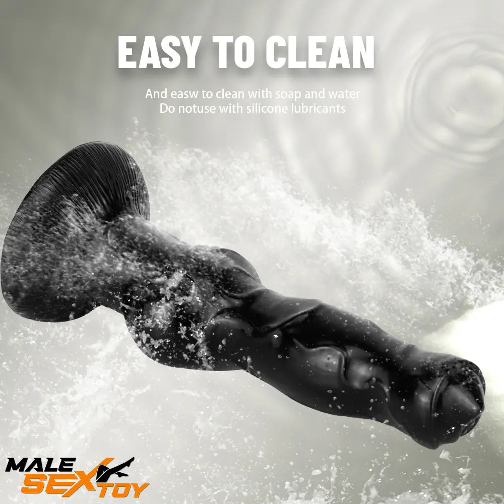 7.48in 9.45in 11.02in 12.99in Big Fantasy Animal Dog Cock Knotted Dildo Male Sex Toy