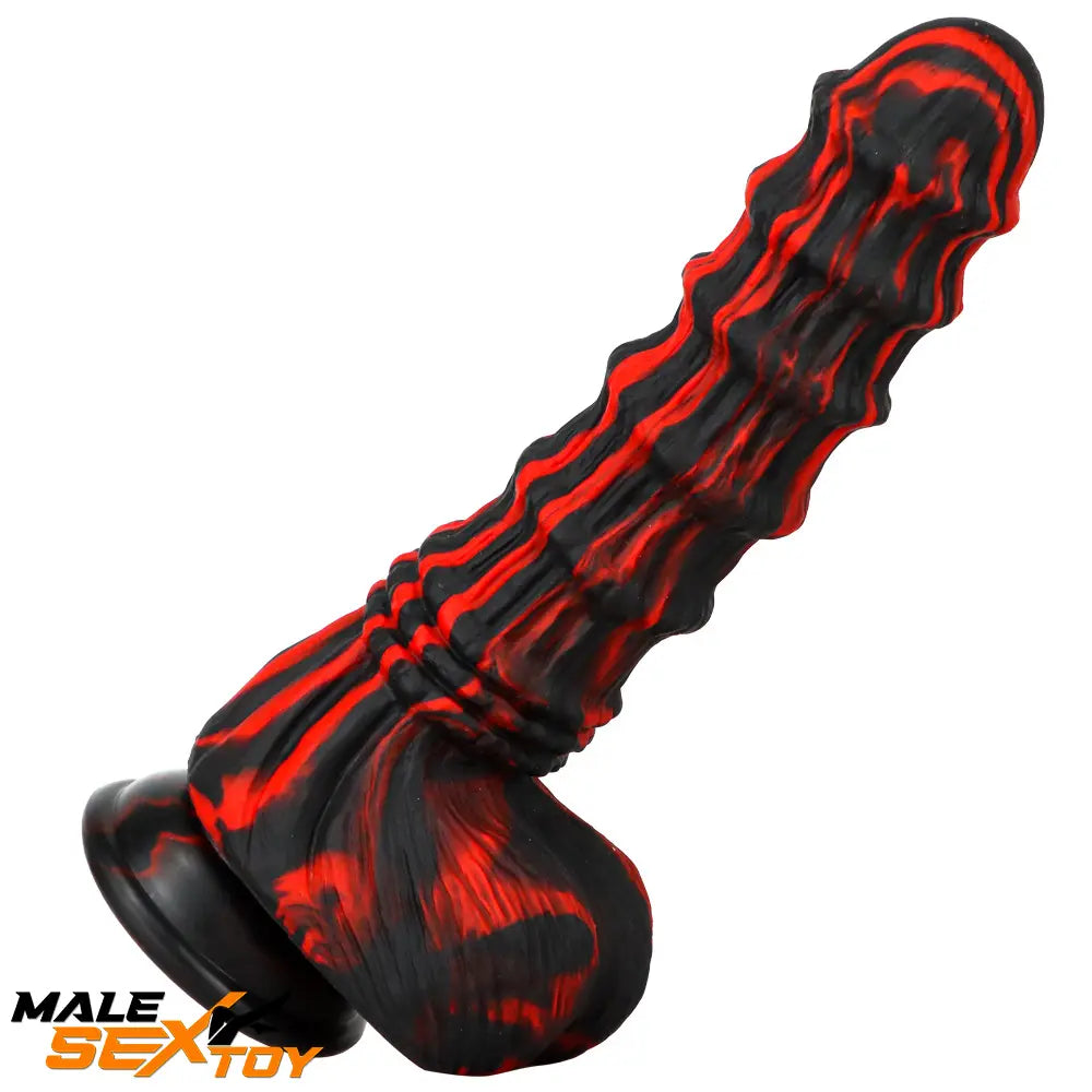8.27in 9.45in 10.83in Silicone Soft Big Animal Horse Odd Penis Dildo Male Sex Toy