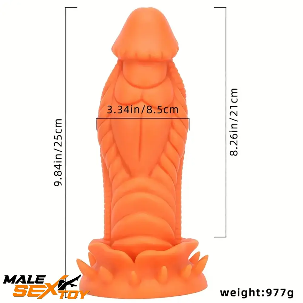 9.84in Big Monster Silicone Flexible Dragon Dildo For Women Orgasm Male Sex Toy