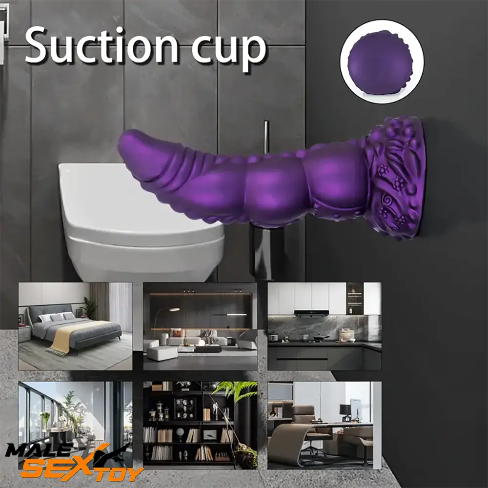 7.87in 8.1in 9.25in Animal Dragon Monster Silicone Dildo For Clit Sex Male Sex Toy