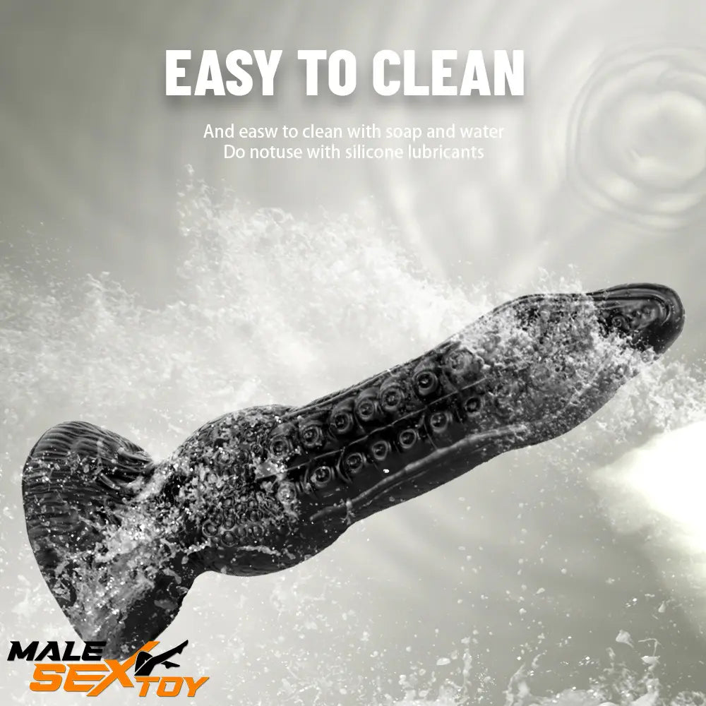 7.08in 9.06in 10.24in 11.81in Fantasy Tentacle Octopus PVC Large Dildo Male Sex Toy