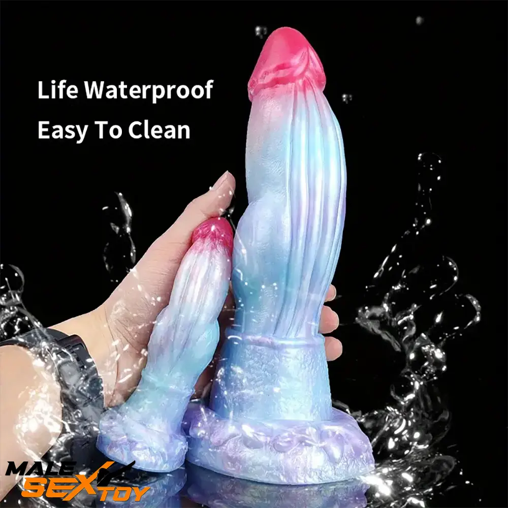 5.7in 7.79in 9.96in Dragon Soft Silicone Monster knot Extreme Dildo Male Sex Toy