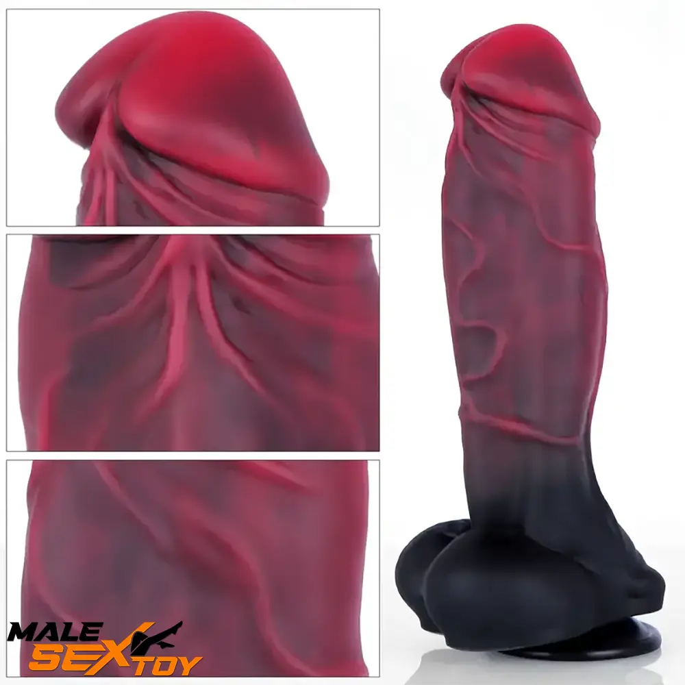 7.36in 9.25in 10.9in Thick Big Fantasy Silicone Dildo For Women Clit Male Sex Toy