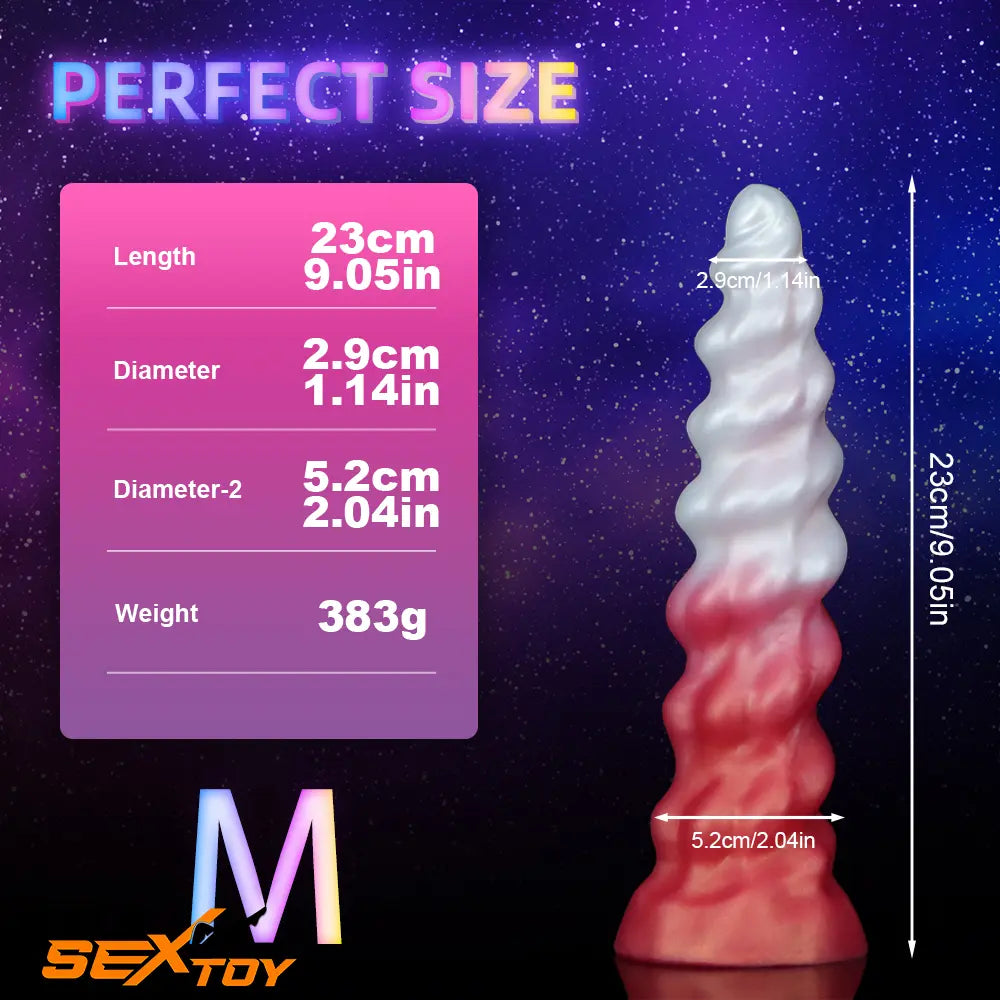 7.09in 9.05in 11.26in Silicone Fantasy Real Soft Cock Dildo For Anal Sex Male Sex Toy