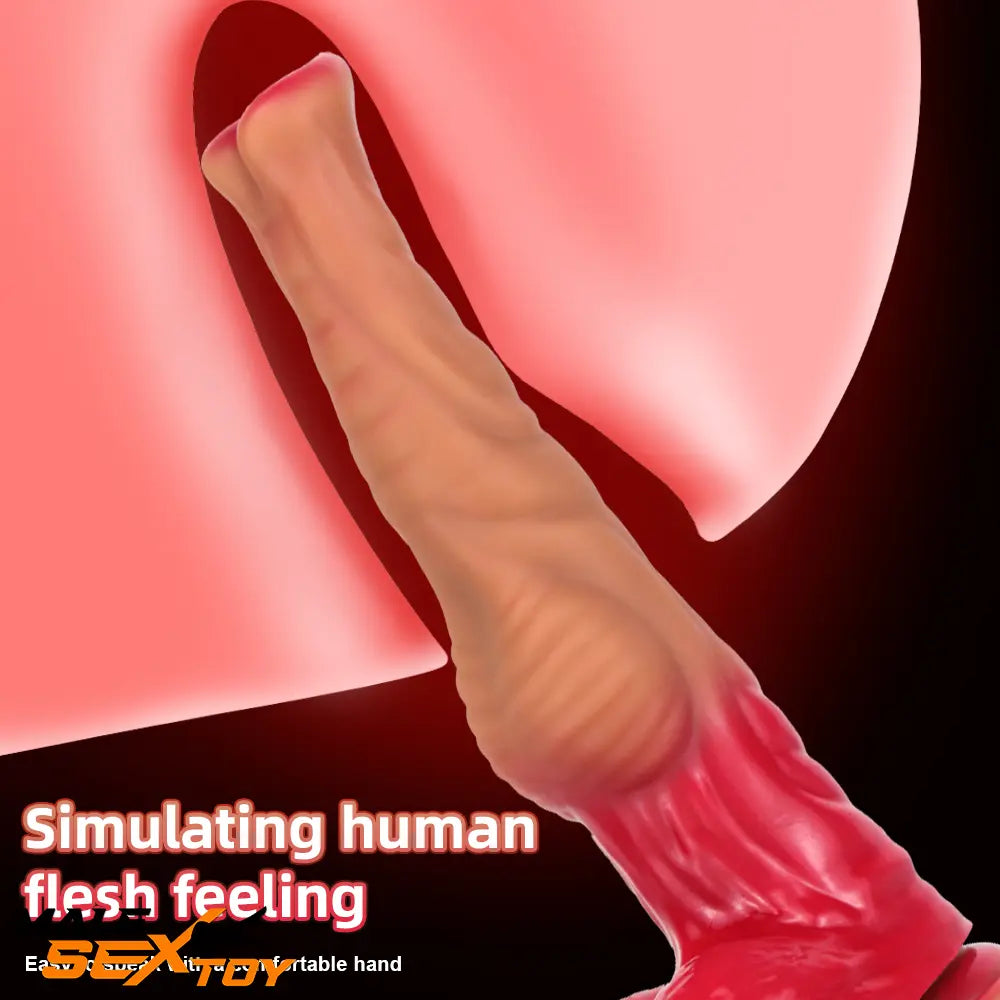 12.6in 14.37in 15.94in Silicone Animal Horse Cock Big Long Dildo Toy Male Sex Toy