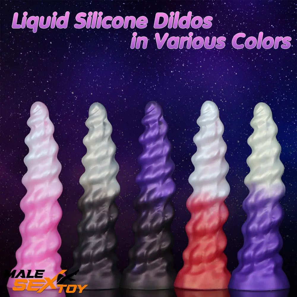 7.09in 9.05in 11.26in Silicone Fantasy Real Soft Cock Dildo For Anal Sex Male Sex Toy