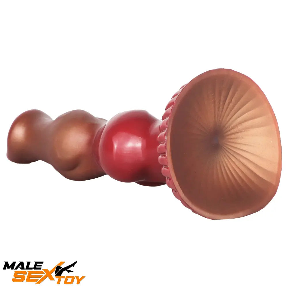 6.69in 7.48in 9.06in Silicone Fantasy Animal Dog Soft Cock Knot Dildo Male Sex Toy