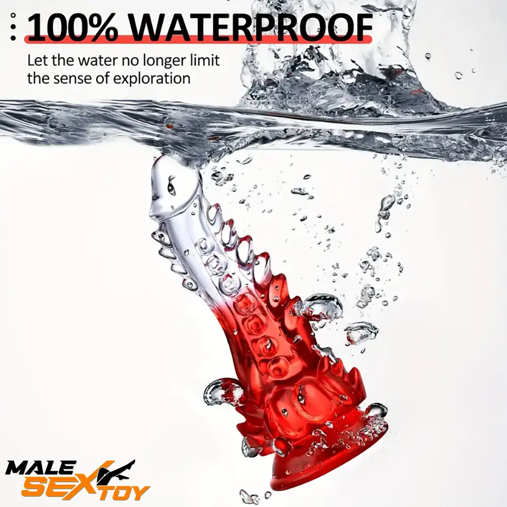 8.6in Spiked Soft Dildo Female Masturbator For Anus Vaginal Love Male Sex Toy