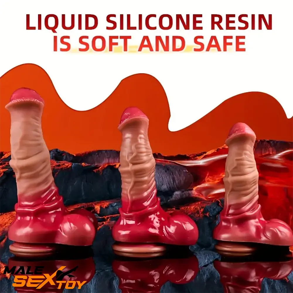 7.4in 8.46in 9.44in 10.03in 11.22in Big Silicone Soft Horse Cock Dildo Male Sex Toy