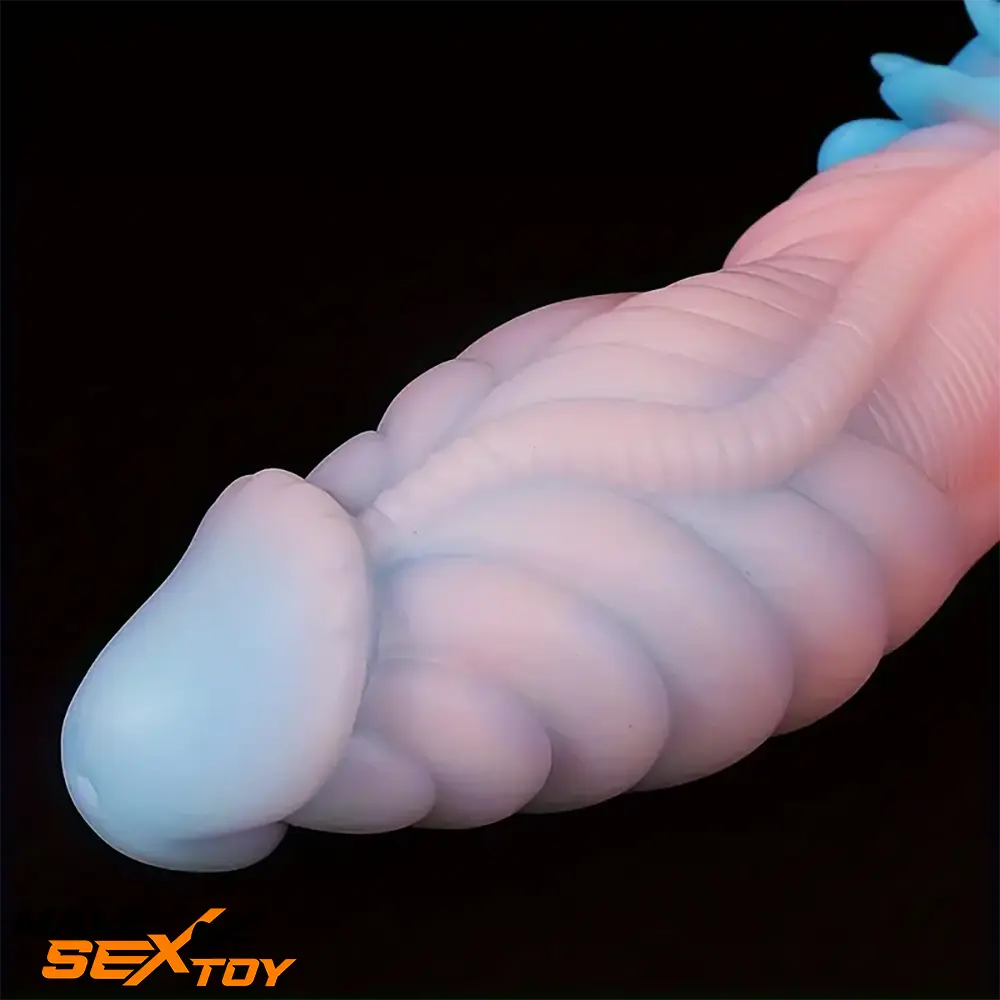 7.87in 9.84in Super Soft Dragon Silicone Animal Monster Thick Dildo Male Sex Toy
