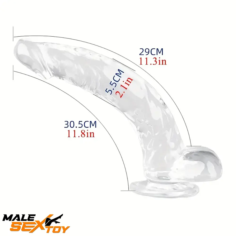 Multiple Lengths Clear Dildo For Women Men Gay Lesbian Sex Playing Male Sex Toy