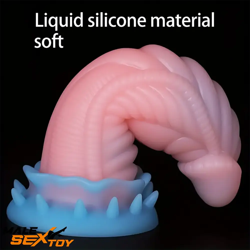 7.87in 9.84in Super Soft Dragon Silicone Animal Monster Thick Dildo Male Sex Toy