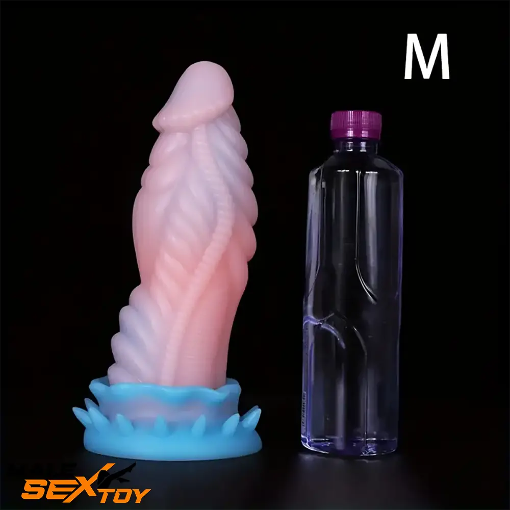 7.87in 9.84in Super Soft Dragon Silicone Animal Monster Thick Dildo Male Sex Toy