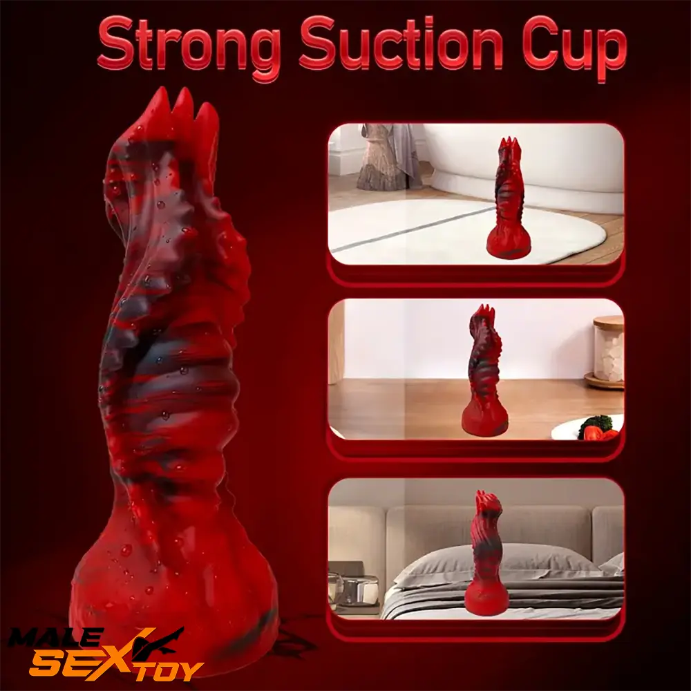 8.6in Large Odd Silicone Soft Monster Dildo For Gay Men Sex Orgasm Male Sex Toy