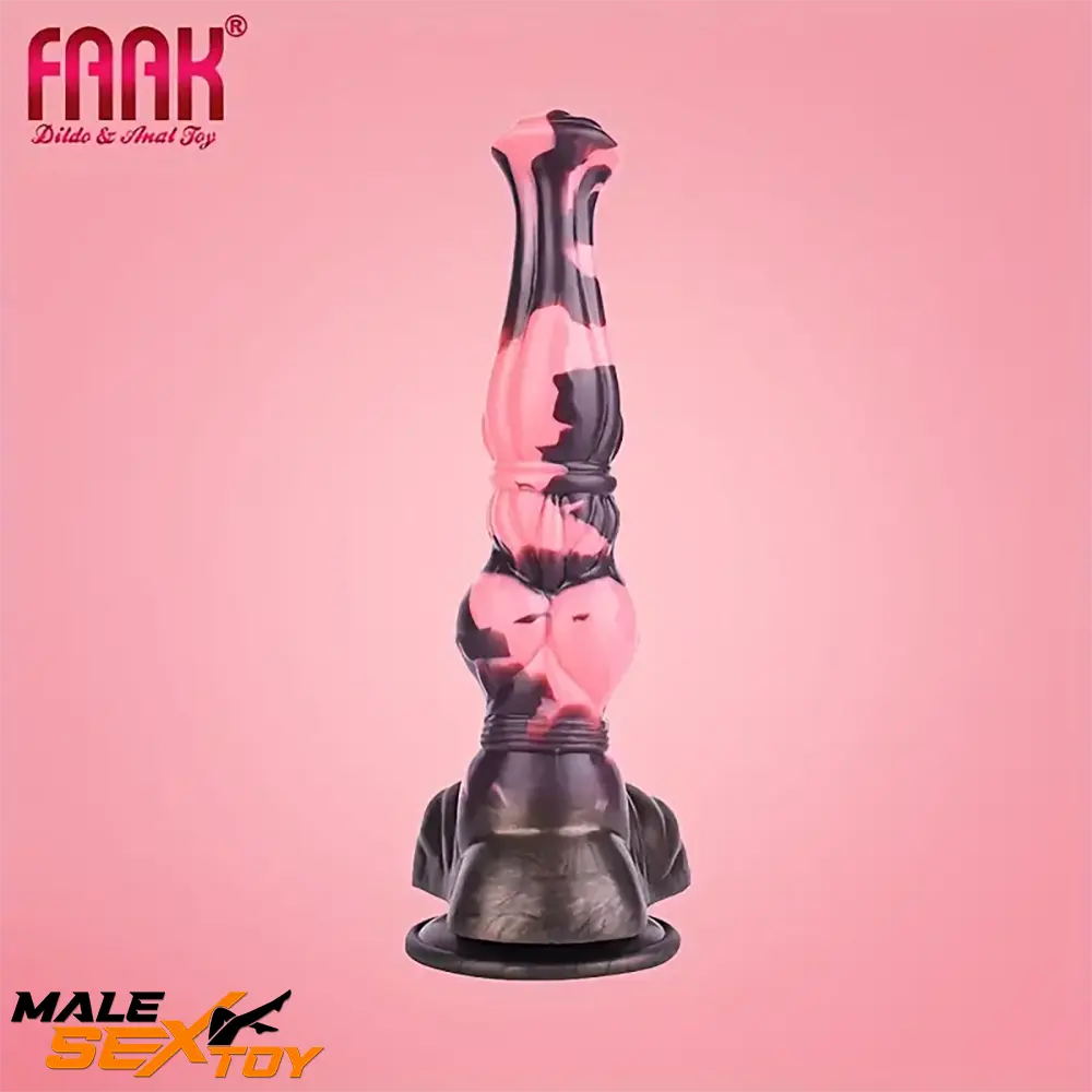 11in 9.8in 11.2in 9.8in Soft Silicone Fantasy Large Horse Animal Dildo Male Sex Toy