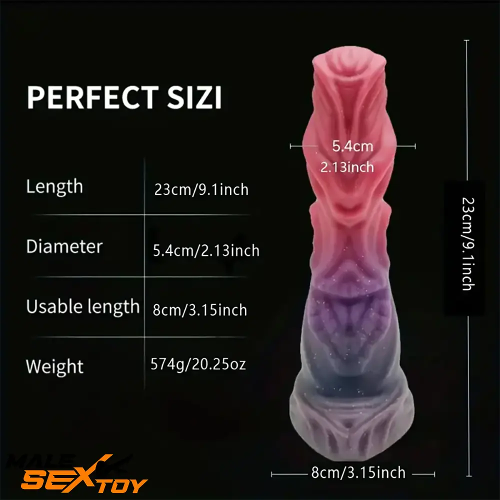 9.1in Fantasy Silicone Monster Large Dildo For Anal Sex Love Sex Toy Male Sex Toy
