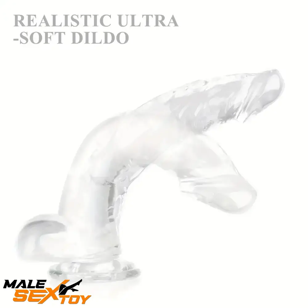 Multiple Lengths Clear Dildo For Women Men Gay Lesbian Sex Playing Male Sex Toy