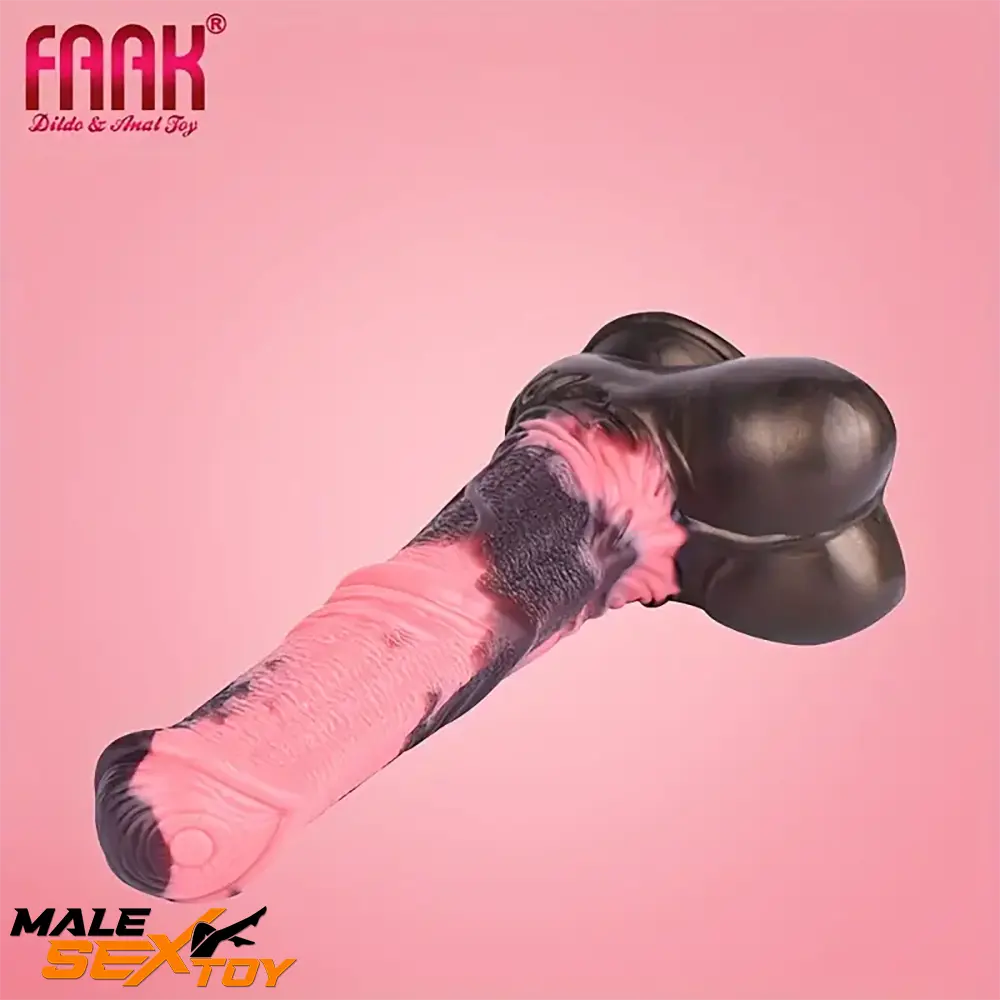 11in 9.8in 11.2in 9.8in Soft Silicone Fantasy Large Horse Animal Dildo Male Sex Toy