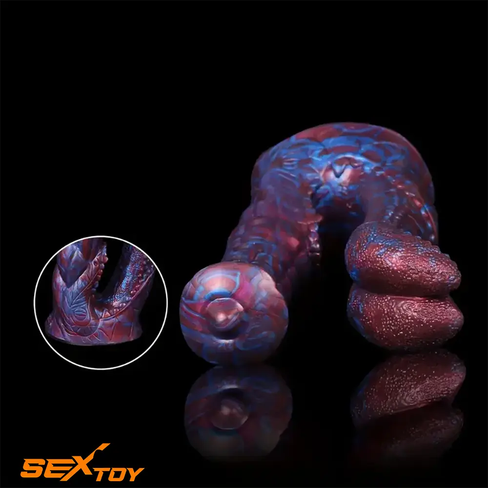 7.64in 7.99in 8.07in Fantasy Silicone Double Heads Dildo For Gay Sex Male Sex Toy