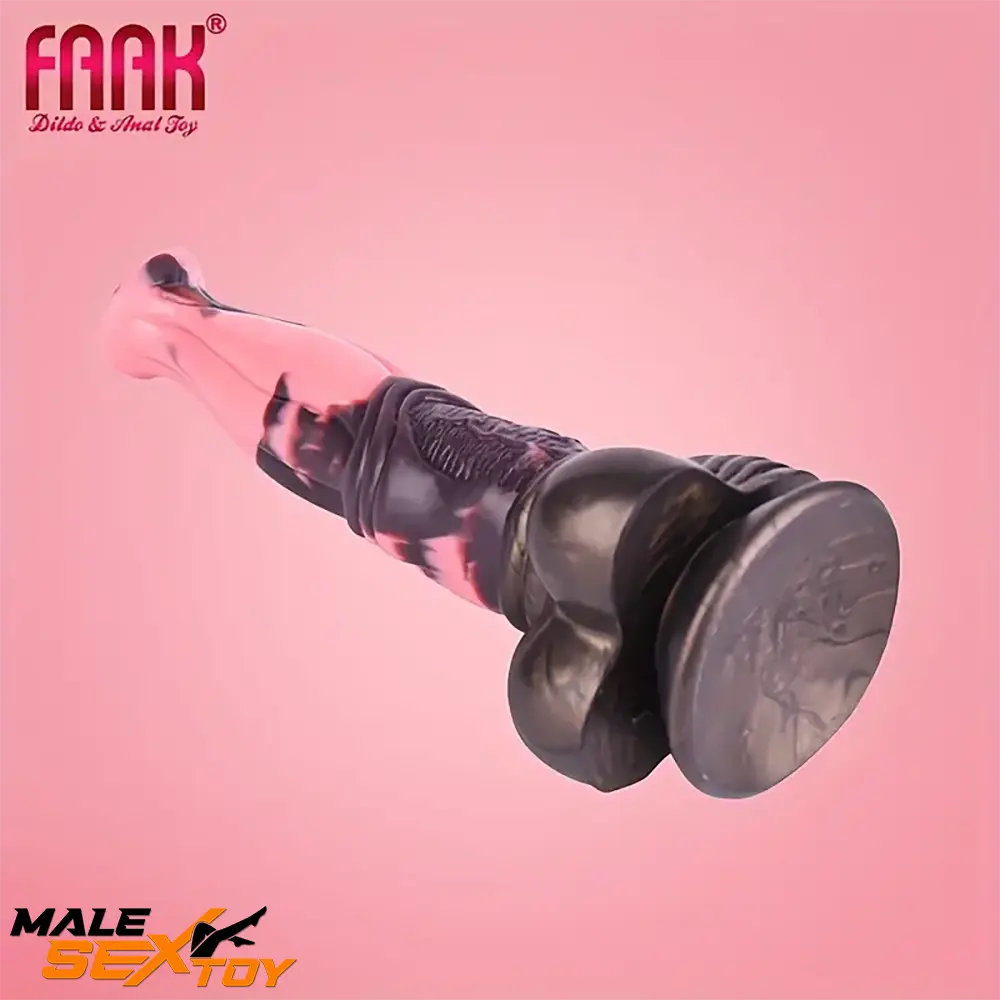 11in 9.8in 11.2in 9.8in Soft Silicone Fantasy Large Horse Animal Dildo Male Sex Toy
