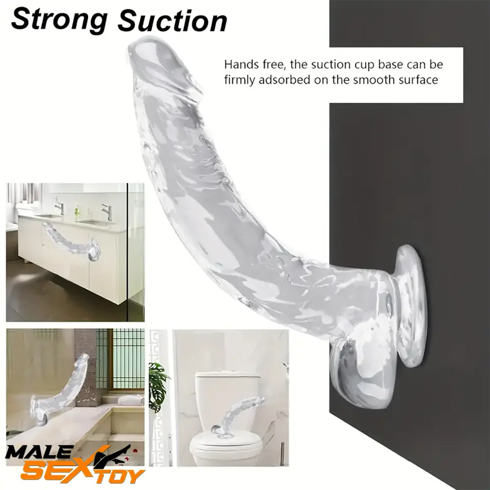 Multiple Lengths Clear Dildo For Women Men Gay Lesbian Sex Playing Male Sex Toy