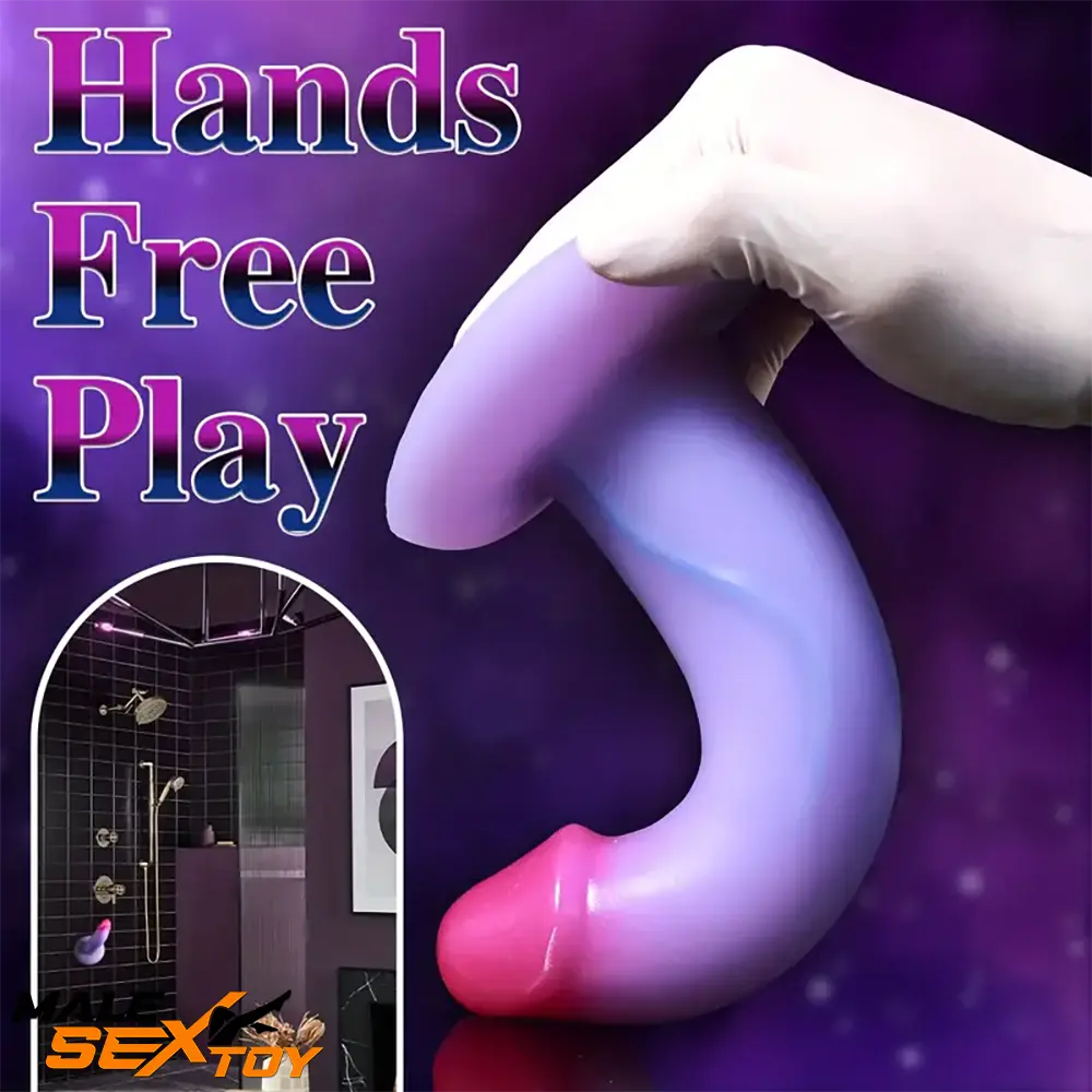 7.6in Realistic Silicone Soft Dildo Sex Toy For Women Men Sex Toy Male Sex Toy