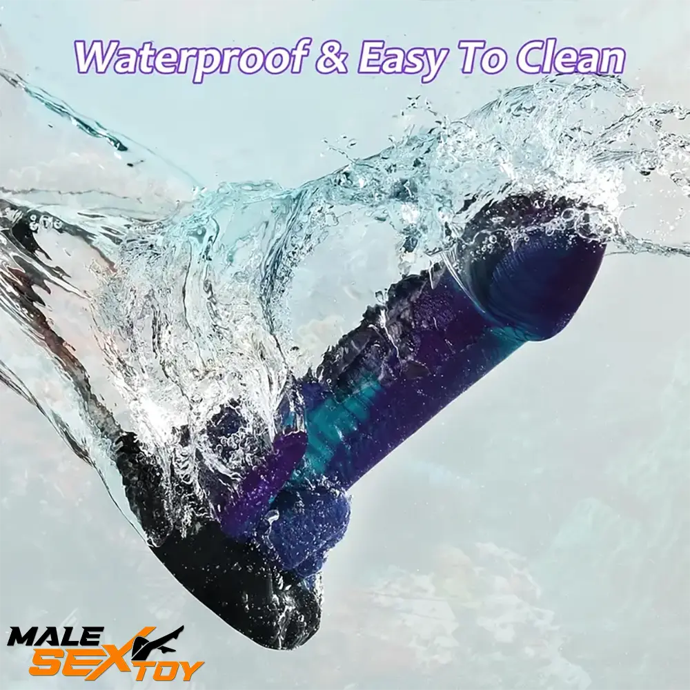 7.6in Dragon Fantasy Silicone Anal Monster Creature Dildo With Tentacle Male Sex Toy