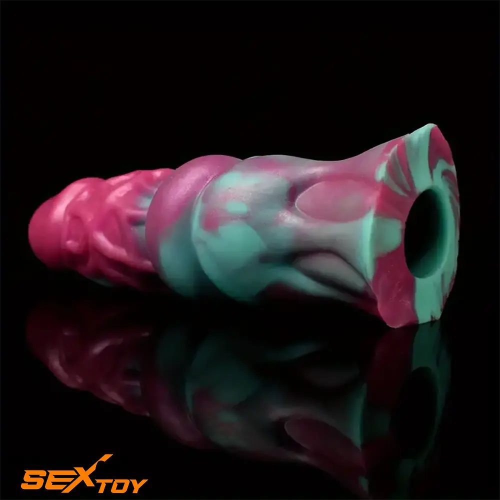 7.09in Silicone Soft Dildo Sleeve Penis Enlargement For Vaginal Love Male Sex Toy