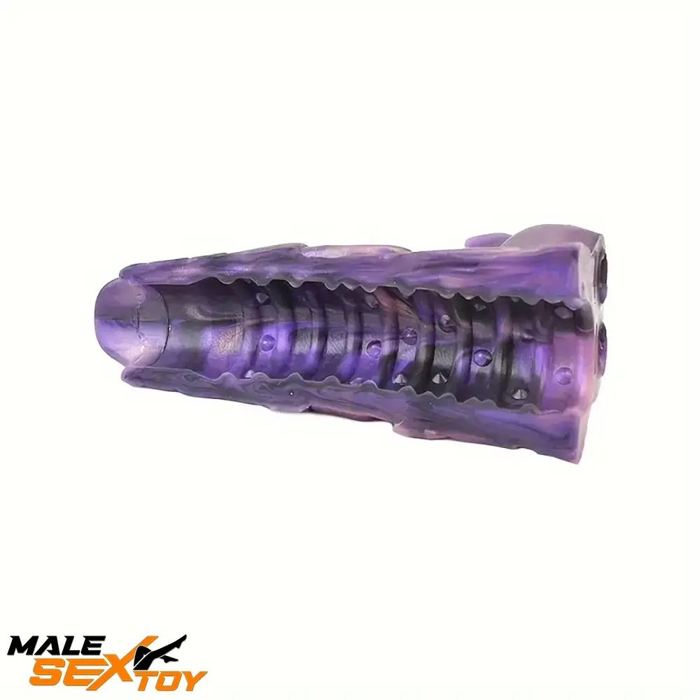 5.91in Liquid Silicone Dragon Fantasy Hollow Dildo Sleeve For Sex Toy Male Sex Toy