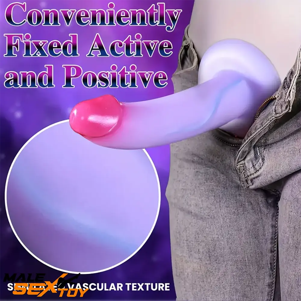 7.6in Realistic Silicone Soft Dildo Sex Toy For Women Men Sex Toy Male Sex Toy