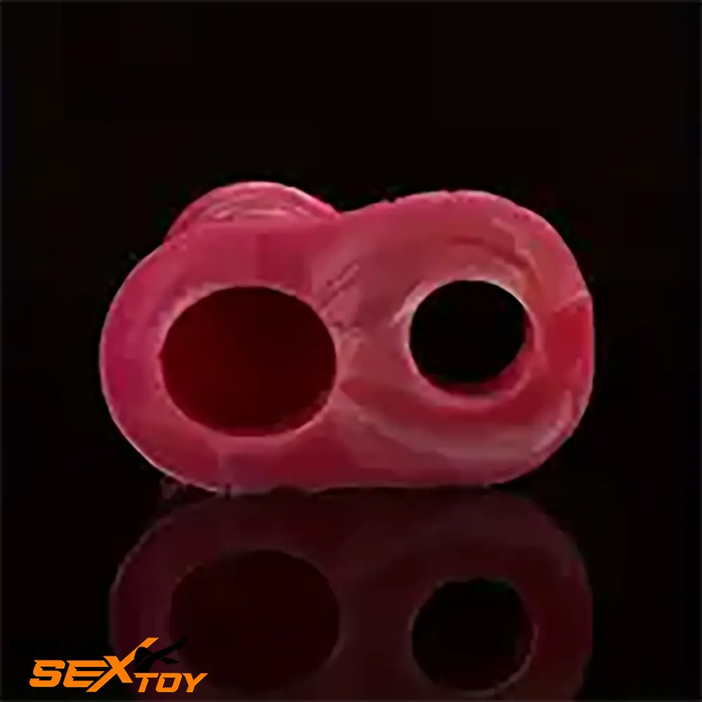 6.1in Silicone Soft Hollow Dildo Sleeve Penis Extender Reusable Sleeve Male Sex Toy