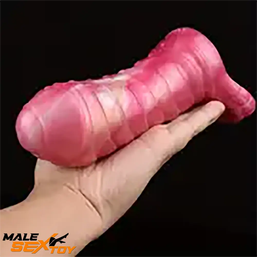 6.1in Silicone Soft Hollow Dildo Sleeve Penis Extender Reusable Sleeve Male Sex Toy