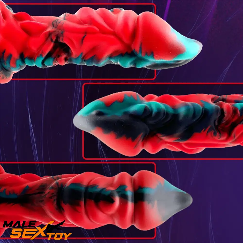 10.63in Super Fantasy Big Silicone Soft Dildo For Anal Vaginal Massage Male Sex Toy