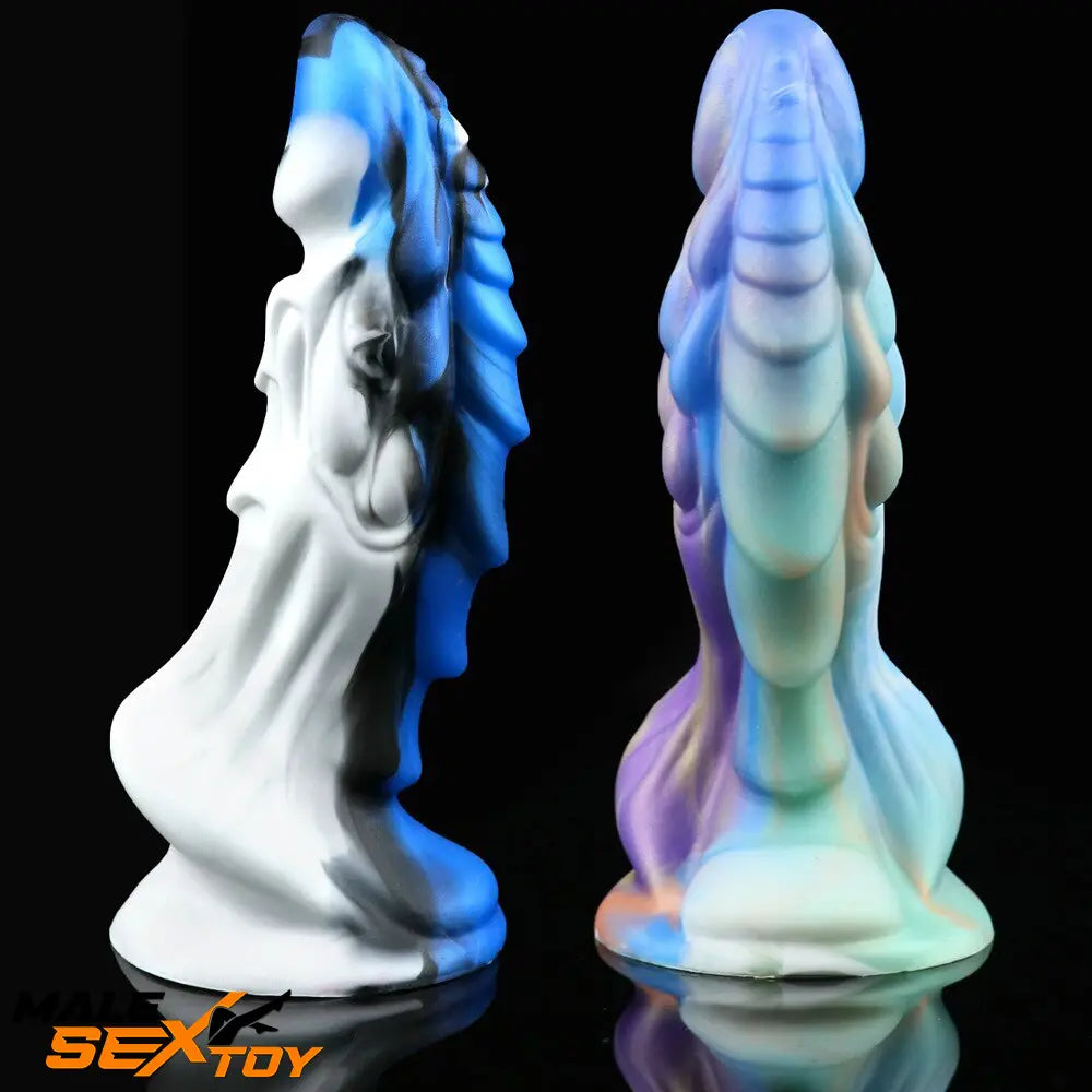 7.67in Silicone Soft Fantasy Dragon Animal Dildo With Suction Cup Male Sex Toy