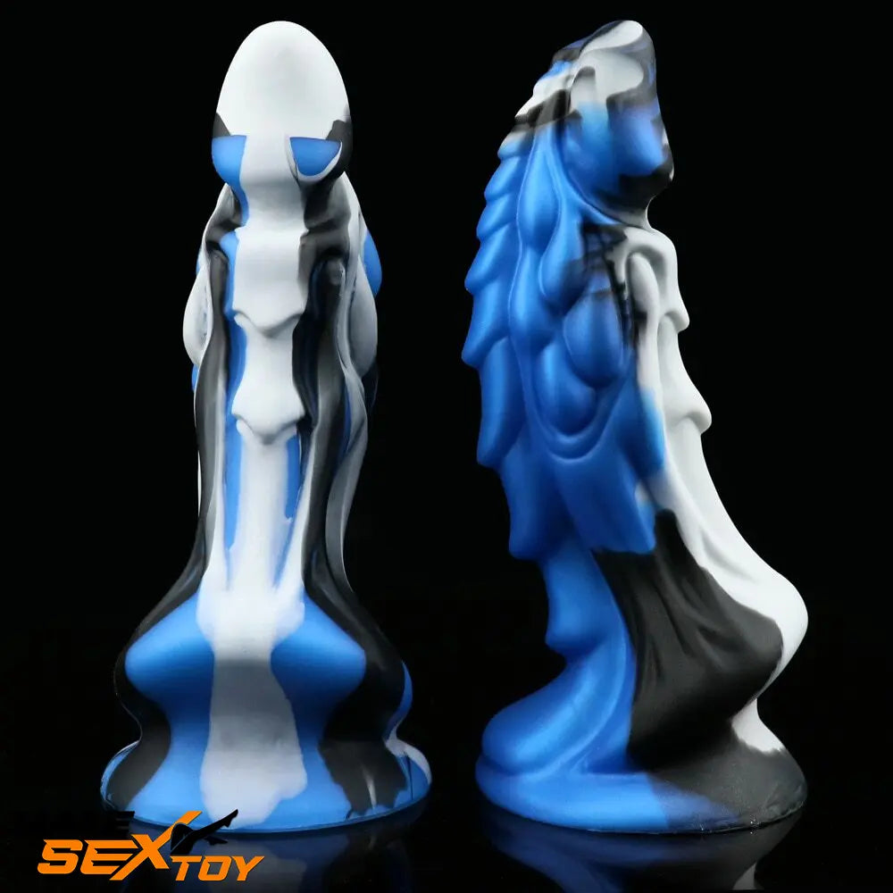 7.67in Silicone Soft Fantasy Dragon Animal Dildo With Suction Cup Male Sex Toy