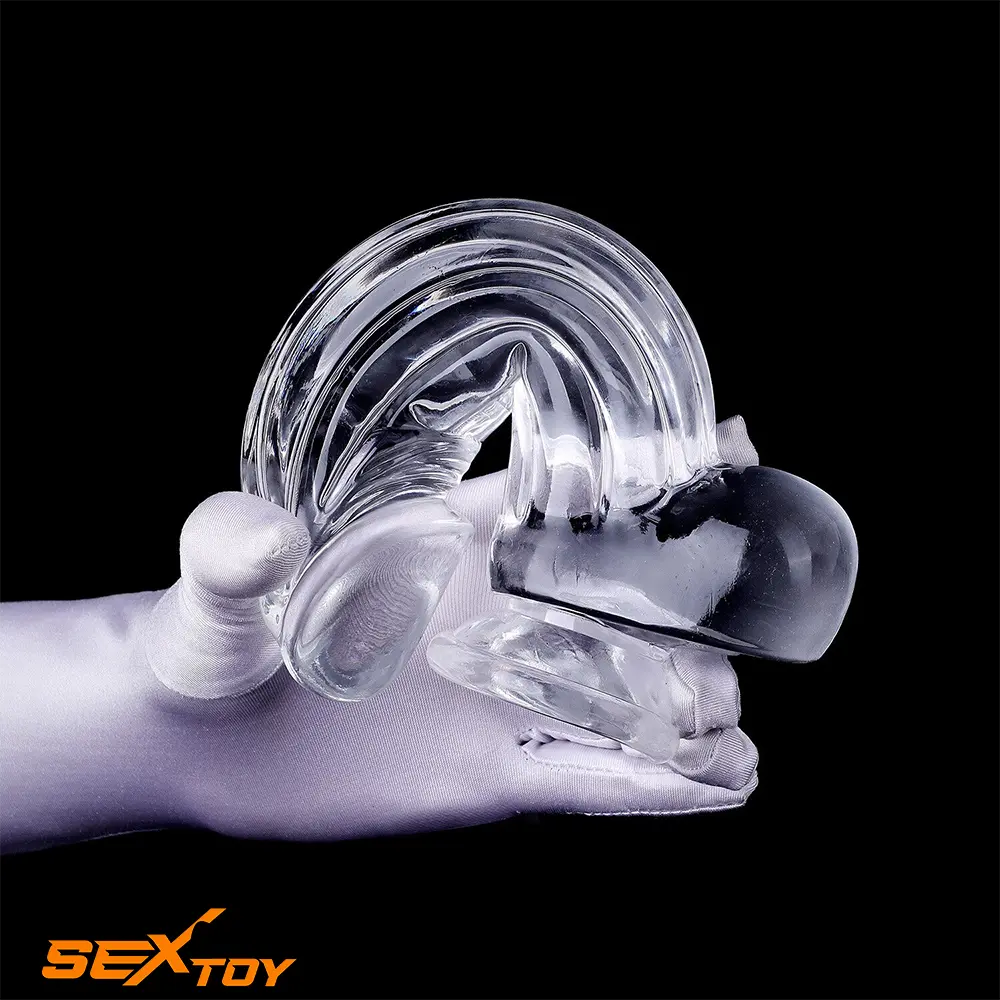 6.3in 7.28in 8.66in Realistic Clear Women Big Dildo With Suction Cup Male Sex Toy