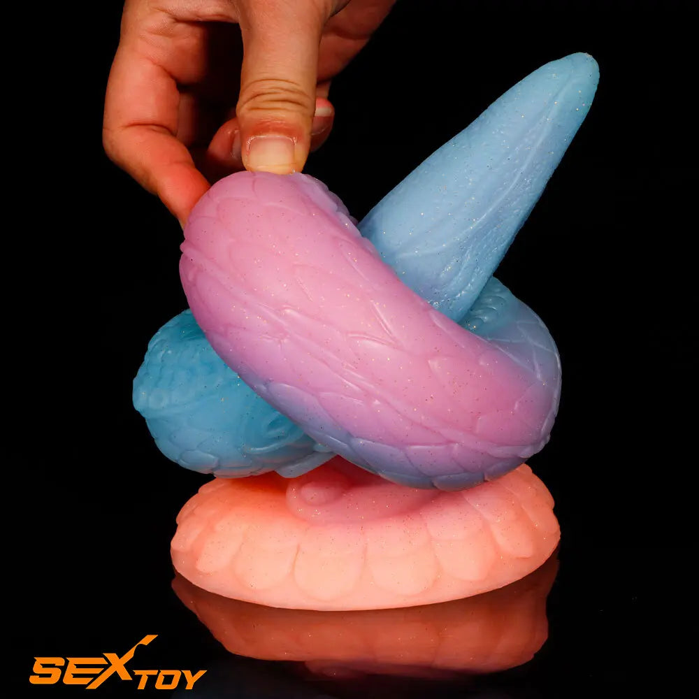 17.91in Super Big Long Silicone Soft Snake Dildo For Animal Sex Male Sex Toy