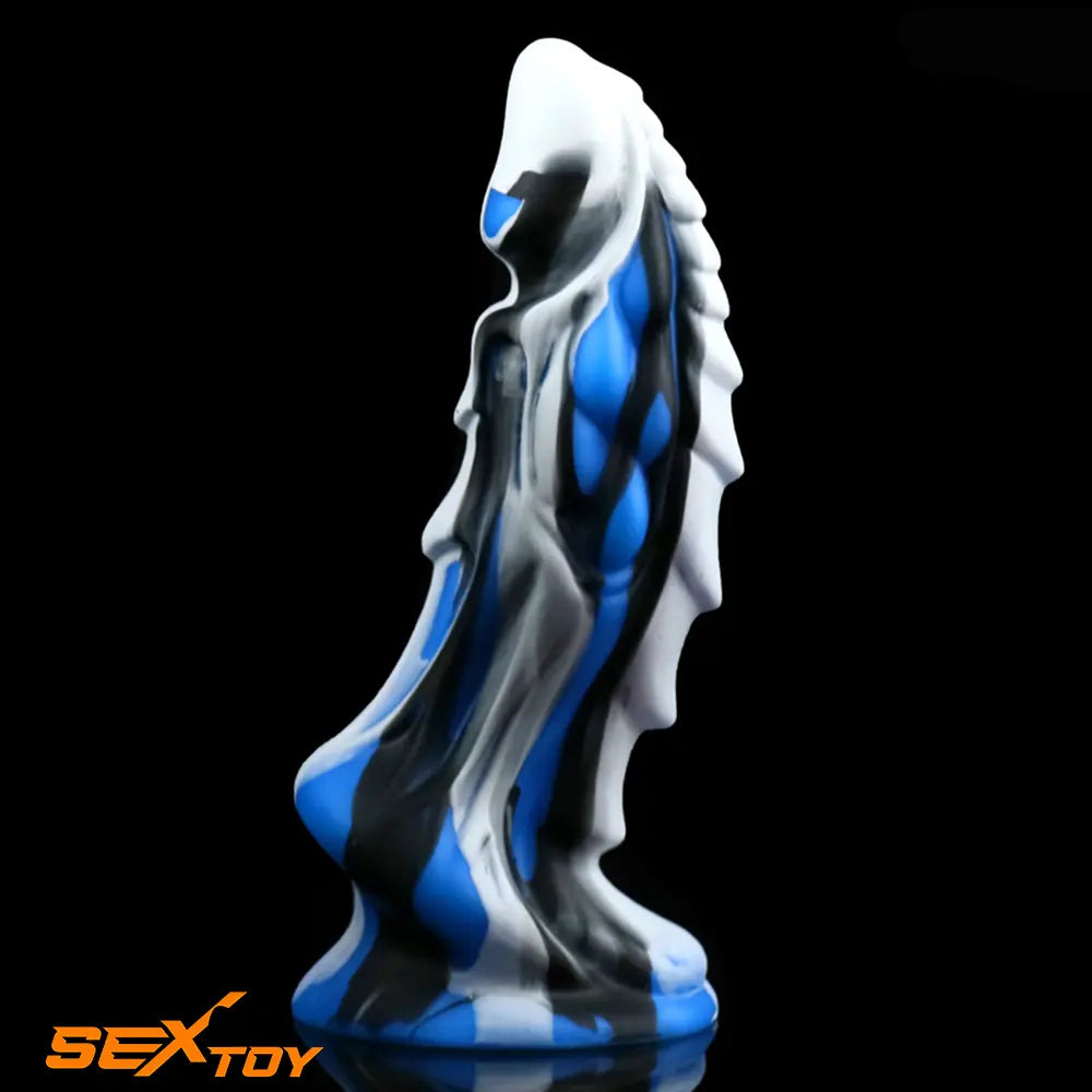 7.67in Silicone Soft Fantasy Dragon Animal Dildo With Suction Cup Male Sex Toy